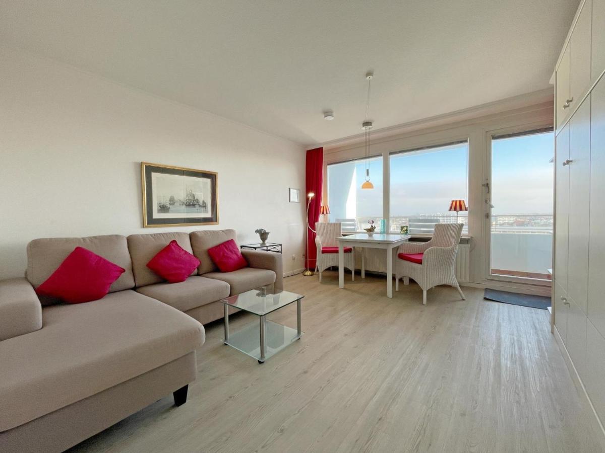 Haus Metropol App 145 Direkt Am Strand 2 Mit Balkon Cityblick 韦斯特兰 外观 照片