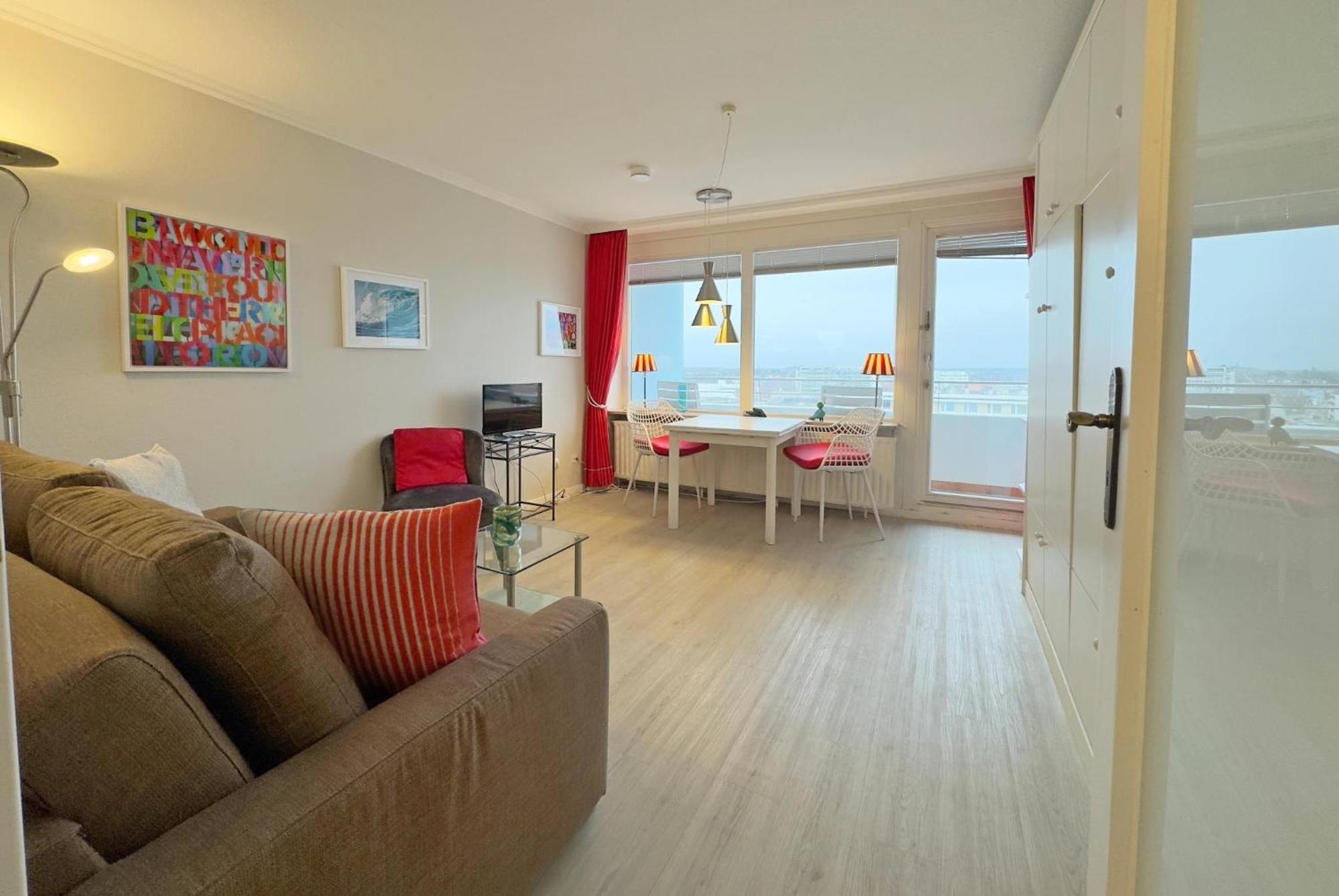 Haus Metropol App 145 Direkt Am Strand 2 Mit Balkon Cityblick 韦斯特兰 外观 照片