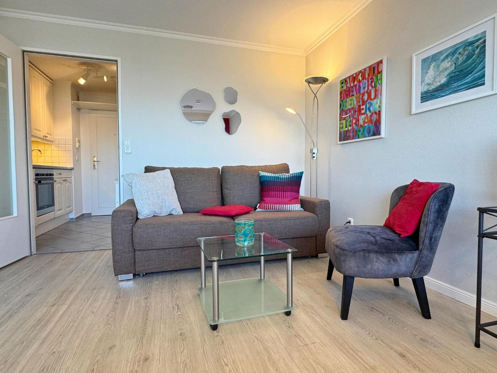 Haus Metropol App 145 Direkt Am Strand 2 Mit Balkon Cityblick 韦斯特兰 外观 照片