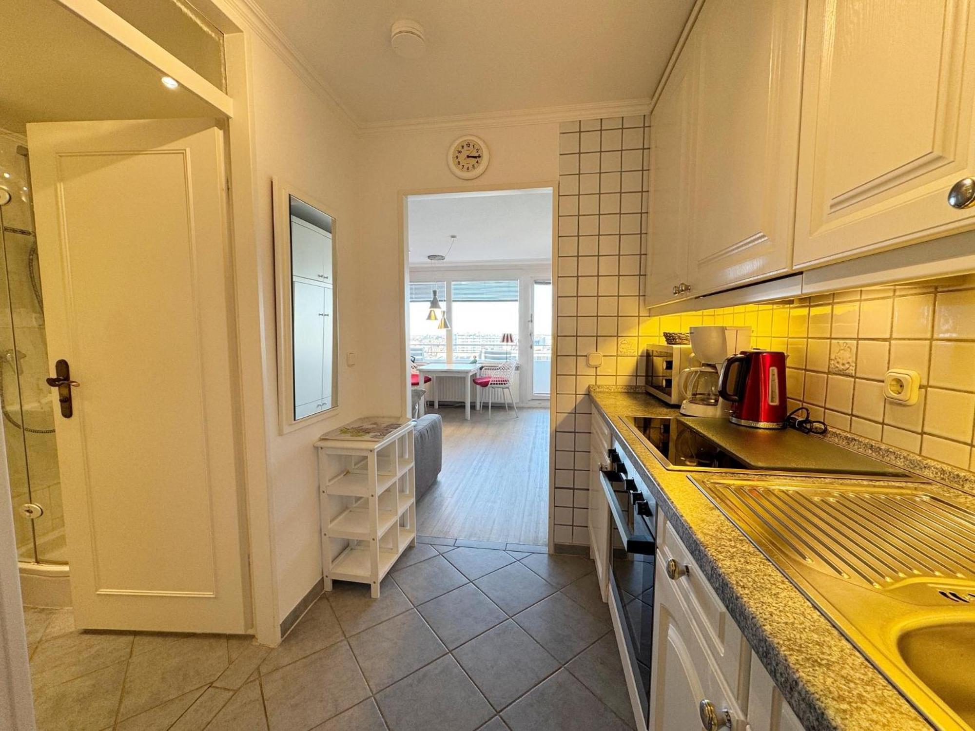 Haus Metropol App 145 Direkt Am Strand 2 Mit Balkon Cityblick 韦斯特兰 外观 照片