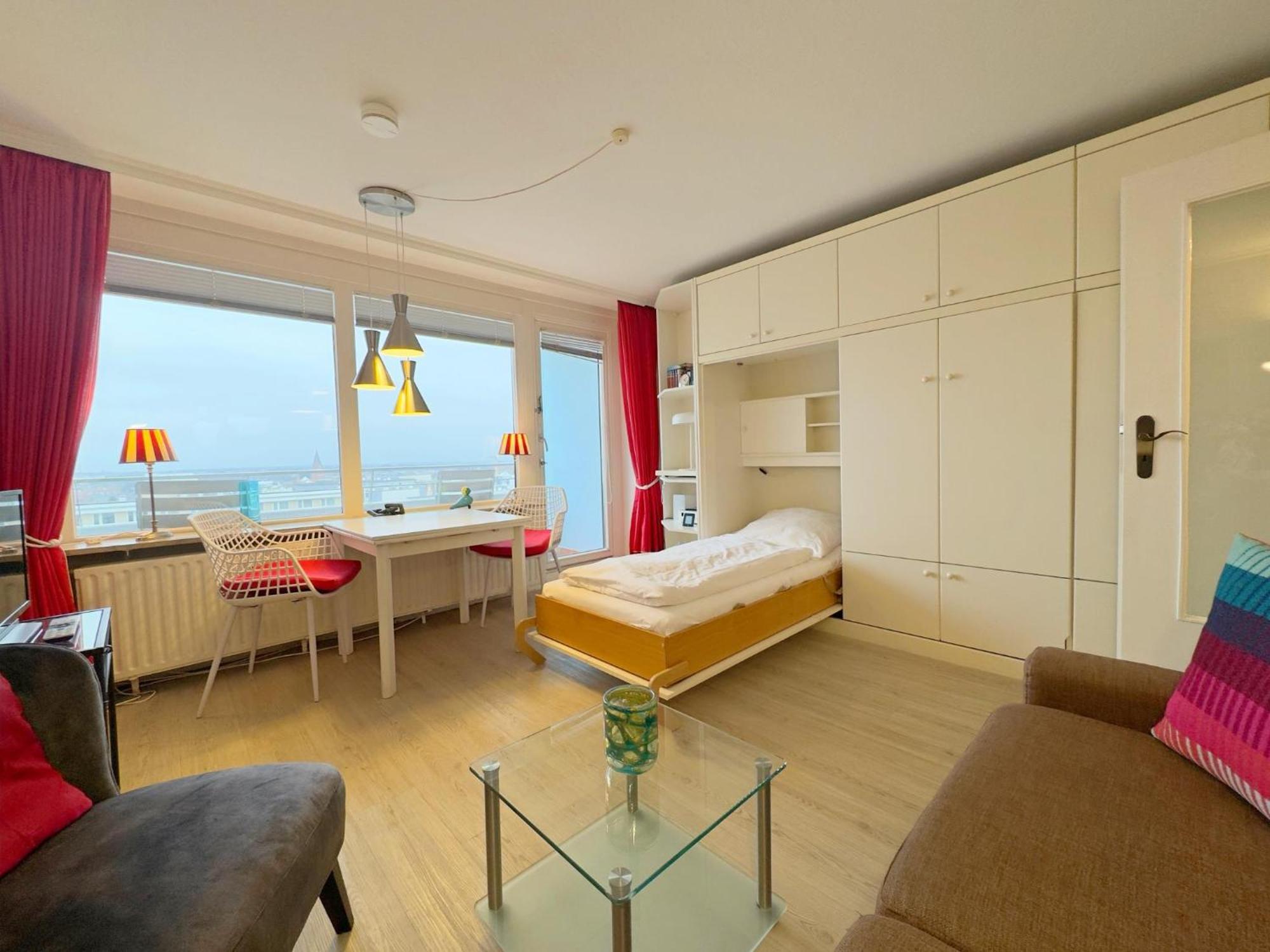 Haus Metropol App 145 Direkt Am Strand 2 Mit Balkon Cityblick 韦斯特兰 外观 照片